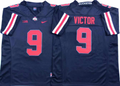 Ohio State Buckeyes Black #9 VICTOR Jersey