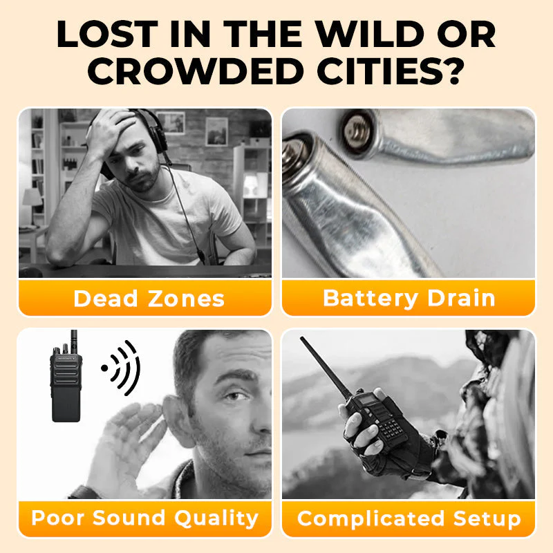 ⏳Limited-time 50% off⏰ UV-5R Two Way Radio Dual Band Walkie☎️