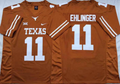 Texas Longhorns Yellow #11 EHLINGER Jersey