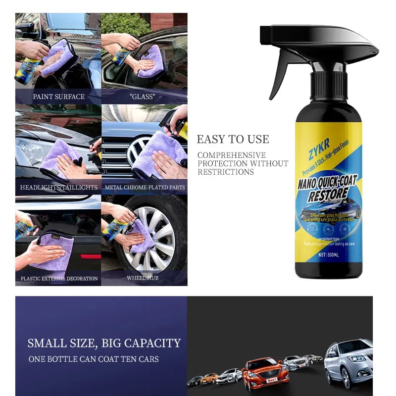 ⏳Time-Limited Special⏰All-Purpose Car Restorer Spray🚗