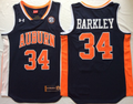 Auburn Tigers Blue #34 BARKLEY Jersey