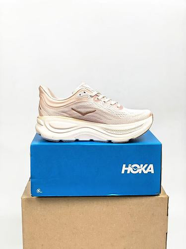HOKA ONE ONE Women's Bondi 9 "Rose Latte / Rose Cream"