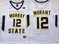 Murray State Racers White #12 MORANT Jersey