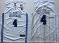 Duke Blue Devils White #4 REDICK Jersey