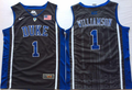 Duke Blue Devils Black #1 WILLIAMSON Jersey
