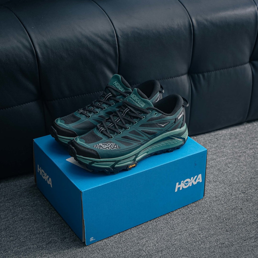 HOKA Mafate Speed 2 "Deep Teal" Low-Top Trail Sneakers