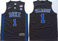 Duke Blue Devils Black #1 WILLIAMSON Jersey