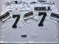 Ohio State Buckeyes White #7 HASKINS JR. Jersey