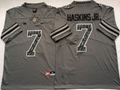 Ohio State Buckeyes GRAY #7 HASKINS JR. Jersey