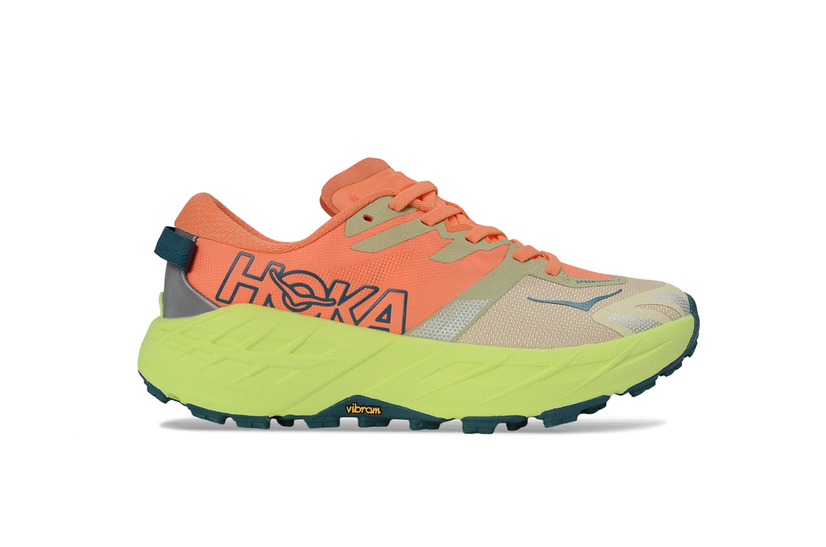 Hoka Speedgoat 7 Orange/Oatmeal/Lime