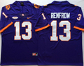 Clemson Tigers Purple #13 RENFROW Jersey