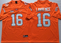Clemson Tigers Orange #16 LAWRENCE Jersey