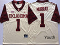 Oklahoma Sooners White Limited #1 MURRAY Jersey