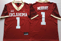 Oklahoma Sooners Red Limited #1 MURRAY Jersey