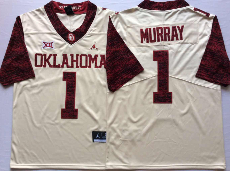 Oklahoma Sooners White Limited #6 MAYFIELD Jersey