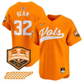 Men's Tennessee Volunteers #32 Drew Beam Orange 2024 Champions Vapor