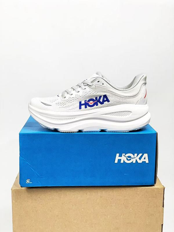 HOKA ONE ONE Men's Bondi 9 "Cosmic Grey / Ultramarine"