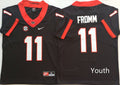 Georgia Bulldogs Black #11 FROMM Jersey