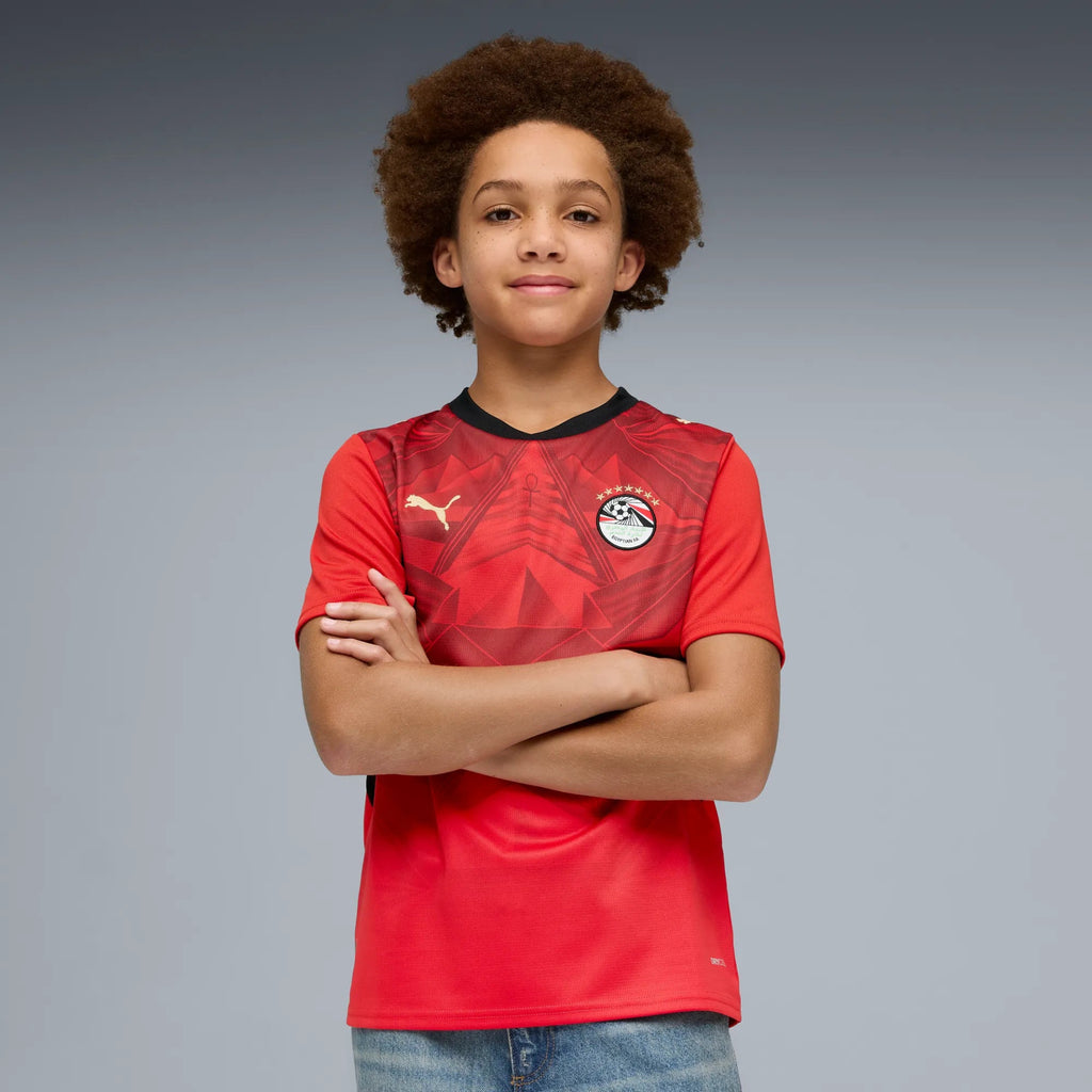 Puma 2026 Egypt Youth Stadium Home Soccer Jersey
