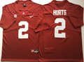 Alabama Crimson Tide Red #2 HURTS Jersey