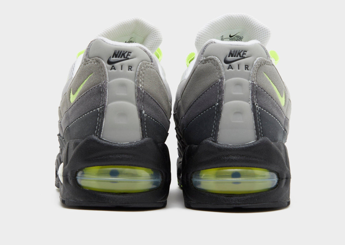 Nike Air Max 95 OG Neon Yellow Grey Casual Sneakers