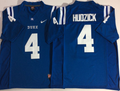 Duke Blue Devils Blue #4 HUDZICK Jersey