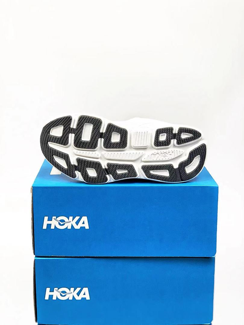 HOKA ONE ONE Bondi 9 "White / Black / Castlerock"