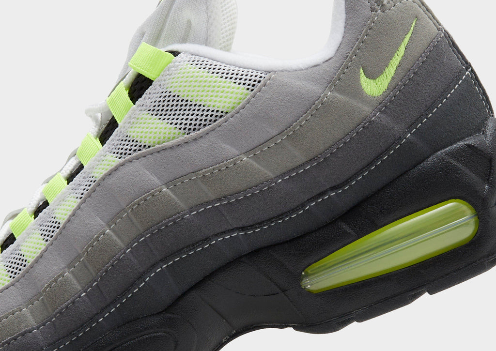 Nike Air Max 95 OG Neon Yellow Grey Casual Sneakers