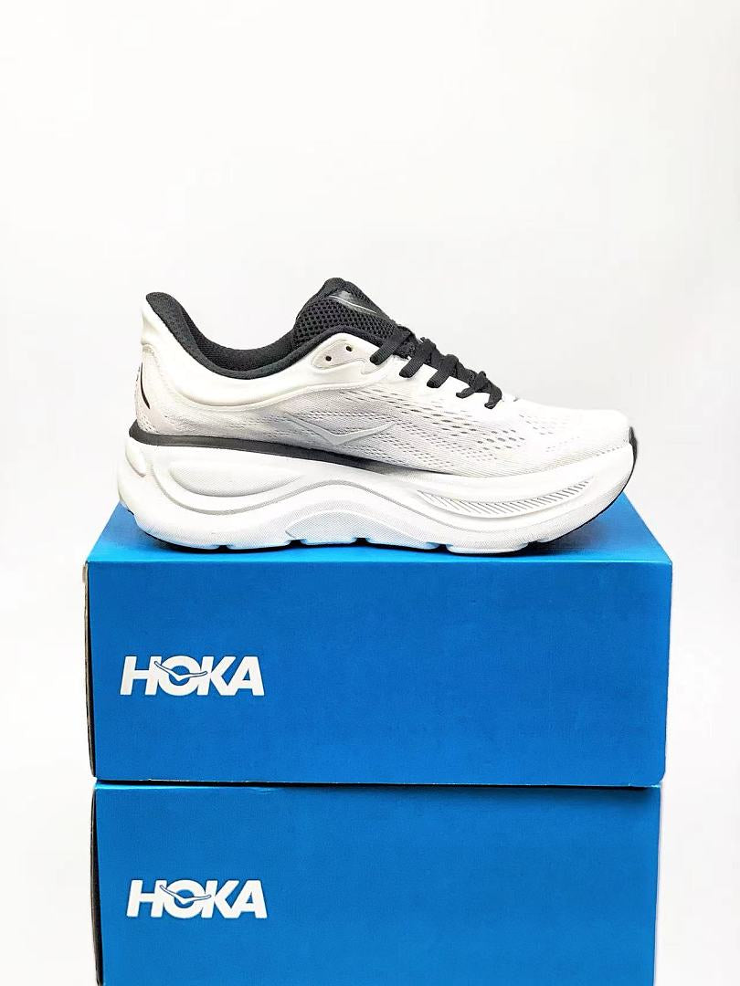 HOKA ONE ONE Bondi 9 "White / Black / Castlerock"