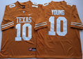 Texas Longhorns YELLOW #10 YOUNG Jersey