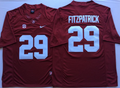 Alabama Crimson Tide Red #29 FITZPATRICK Jersey