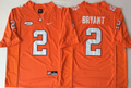 Clemson Tigers Orange #2 BRYANT Jersey