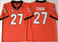 Georgia Bulldogs Red #27 CHUBB Jersey