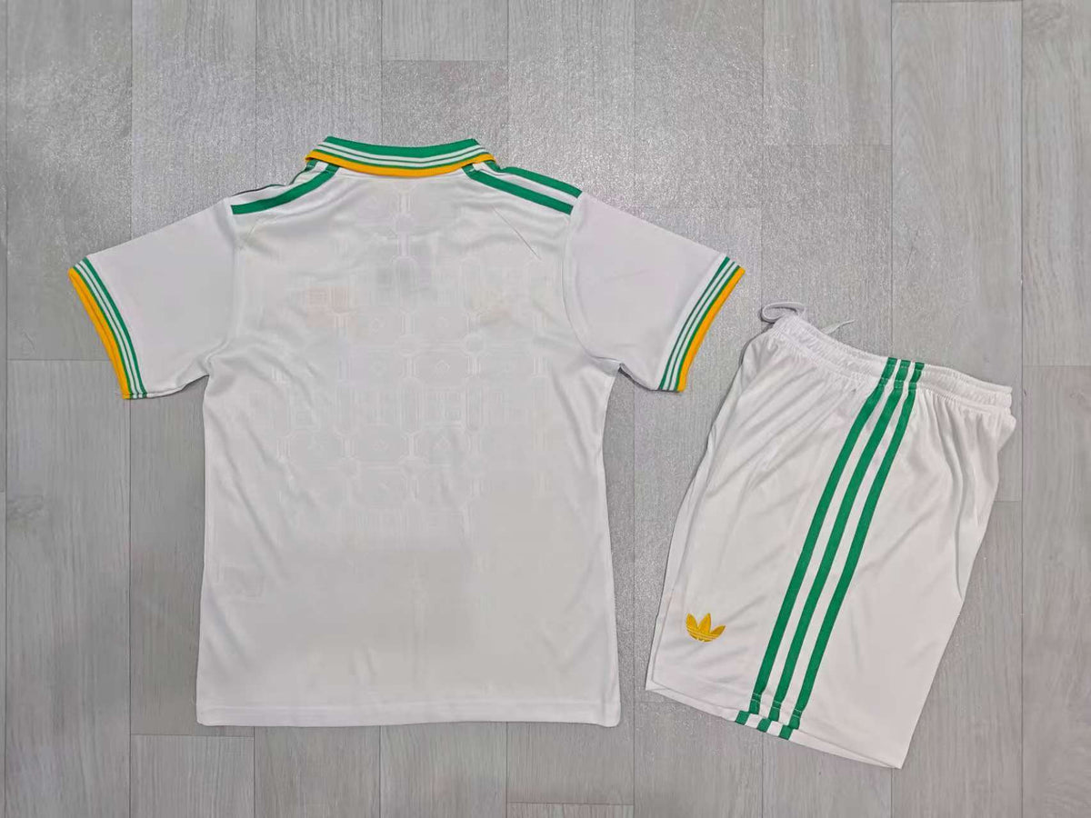 KIDS Adidas AS Roma Retro Second Away Jersey & Shorts Set