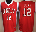 University of Nevada Las Vegas Red #12 HUNT Jersey