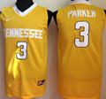 Tennessee Volunteers YELLOW #3 PARKER Jersey