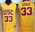 USC Trojans YELLOW #33 LESLIE Jersey