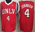 University of Nevada Las Vegas Red #4 JOHNSON Jersey