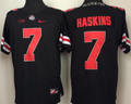 Ohio State Buckeyes Black #7 HASKINS Jersey