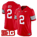 #2 Bey Ohio State Buckeyes Red Stitched College Football Jersey