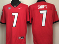 Georgia Bulldogs Red #7 SWIFT Jersey