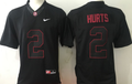 Alabama Crimson Tide Black #2 HURTS Jersey
