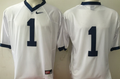 Penn State Nittany Lions White #1 Jersey