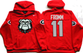 Georgia Bulldogs Red #11 FROMM Jersey