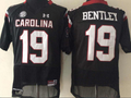 South Carolina Gamecock #19 Black BENTLEY Jersey