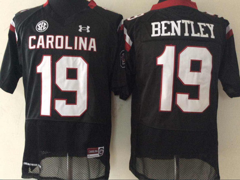 South Carolina Gamecock #19 Black BENTLEY Jersey