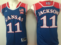 Kansas Jayhawks Blue #11 JACKSON Jersey