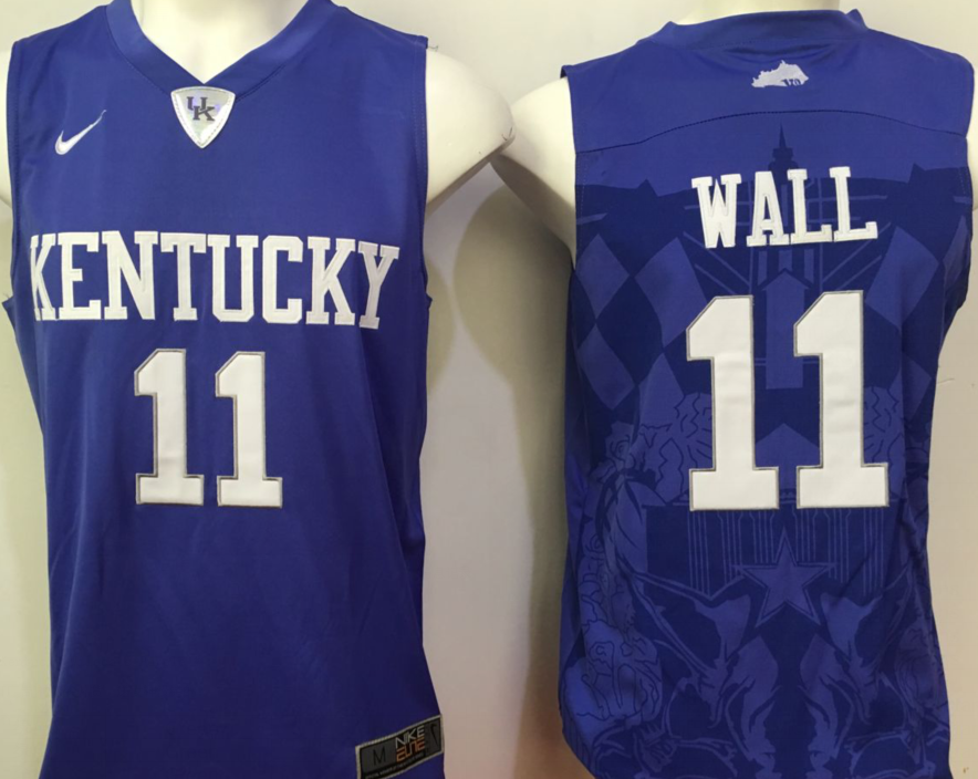 Kentucky Wildcats Purple #11 WALL Jersey