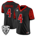 #4 Jayden Denegal San Diego State Aztecs 2026 Vapor Stitched Black Jersey