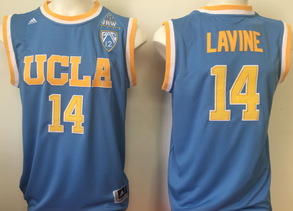 UCLA Bruins Blue #14  LAVINE Jersey